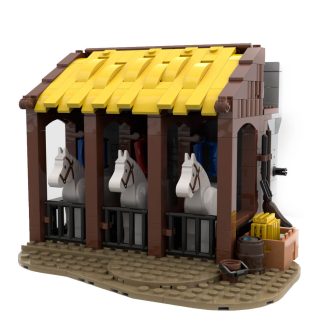 289pcs-set-medieval-modular-stables-moc-78380