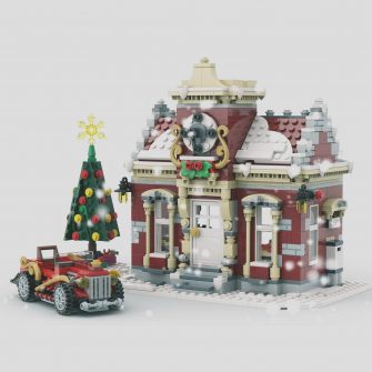 MOC-84431 10263 Little Winter Town Hall
