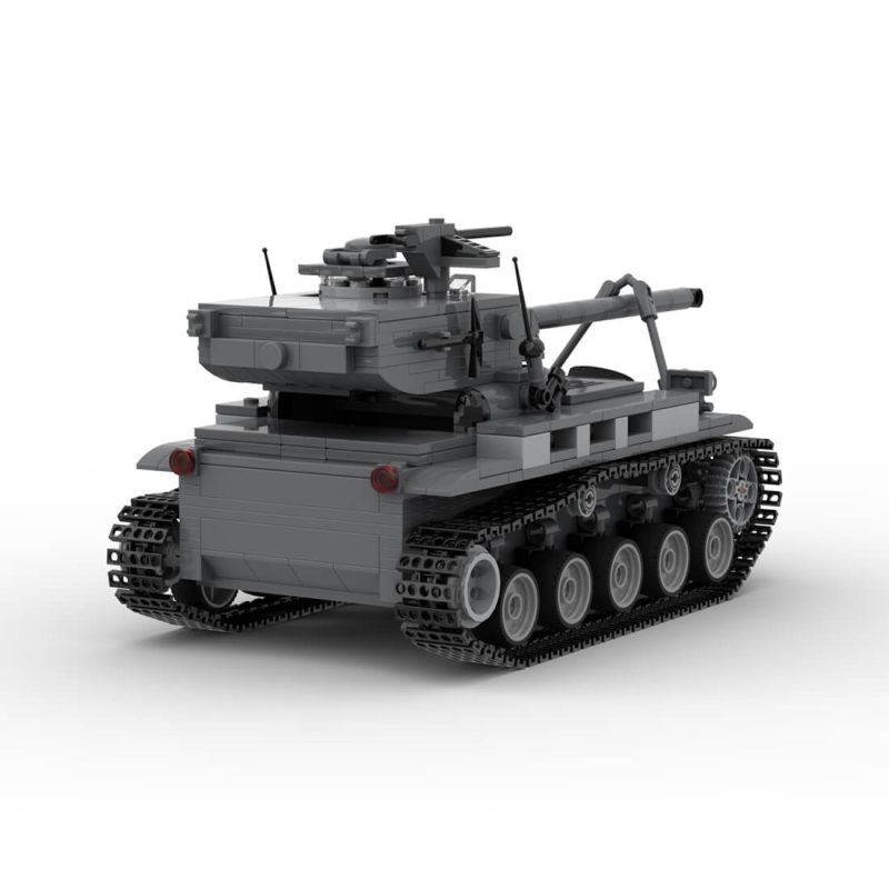 1/30 Scale Tank Military Building Blocks Set (828PCS-1611PCS) by etphhm