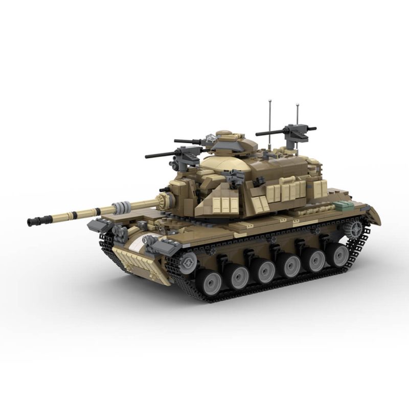 1/30 Scale Tank Military Building Blocks Set (828PCS-1611PCS) by etphhm