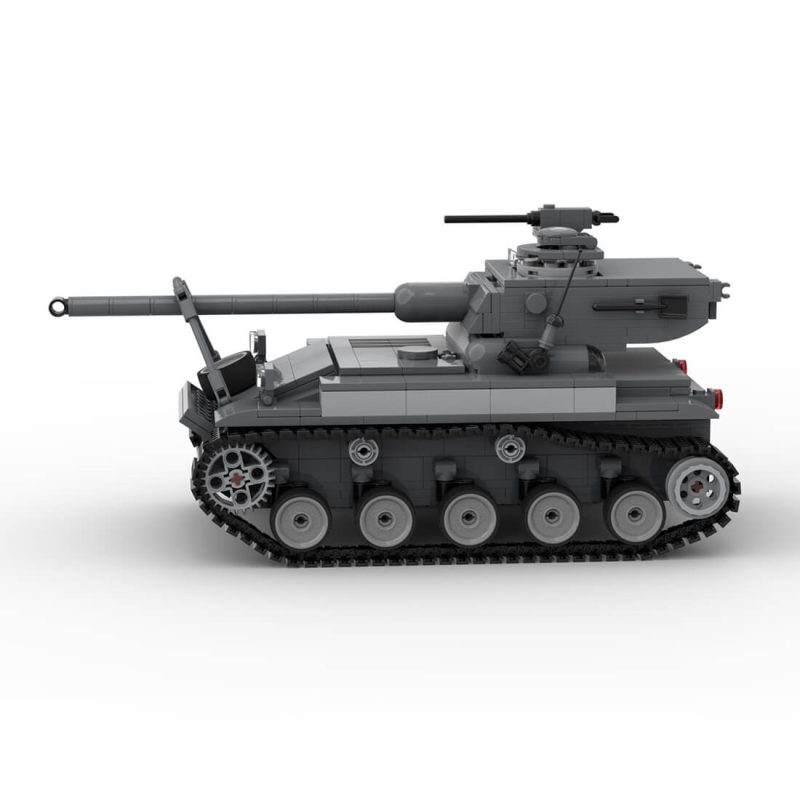 1/30 Scale Tank Military Building Blocks Set (828PCS-1611PCS) by etphhm