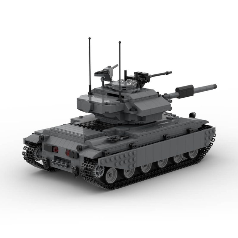 1/30 Scale Tank Military Building Blocks Set (828PCS-1611PCS) by etphhm