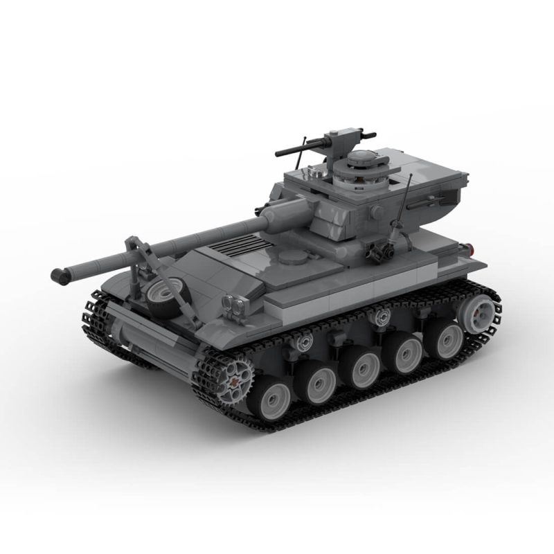 1/30 Scale Tank Military Building Blocks Set (828PCS-1611PCS) by etphhm