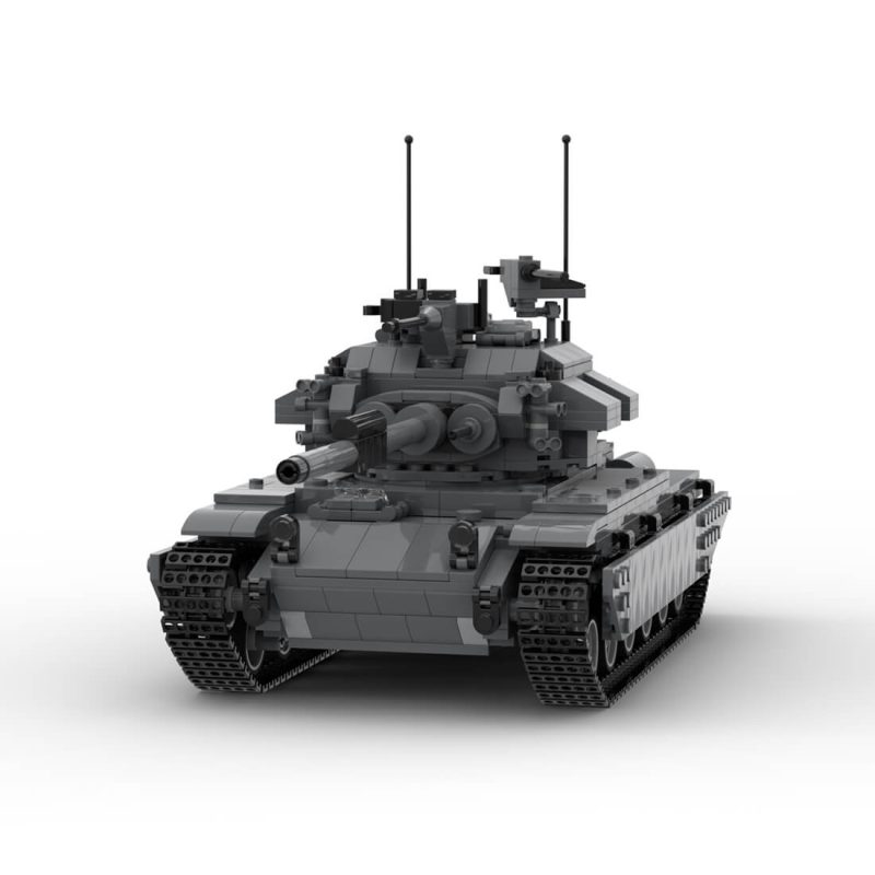 1/30 Scale Tank Military Building Blocks Set (828PCS-1611PCS) by etphhm
