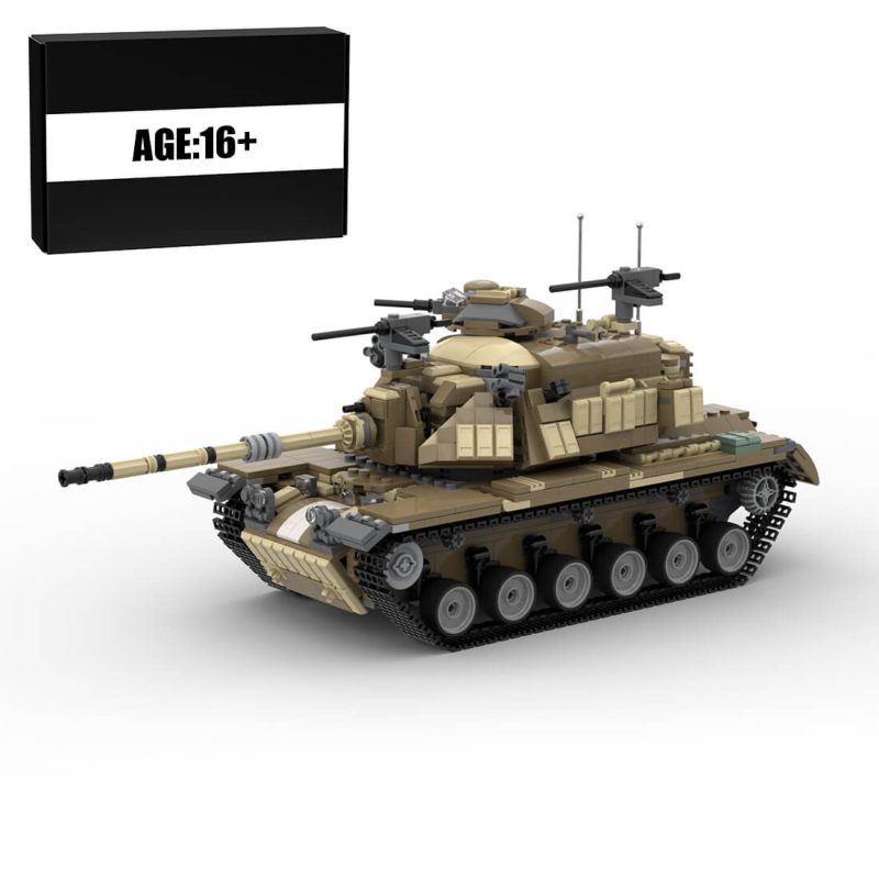 1/30 Scale Tank Military Building Blocks Set (828PCS-1611PCS) by etphhm