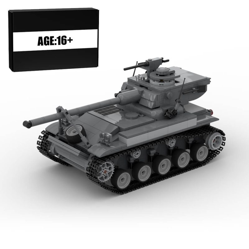 1/30 Scale Tank Military Building Blocks Set (828PCS-1611PCS) by etphhm