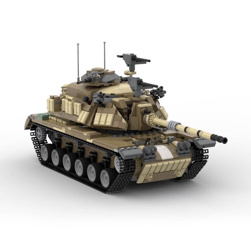 1/30 Scale Tank Military Building Blocks Set (828PCS-1611PCS) by etphhm