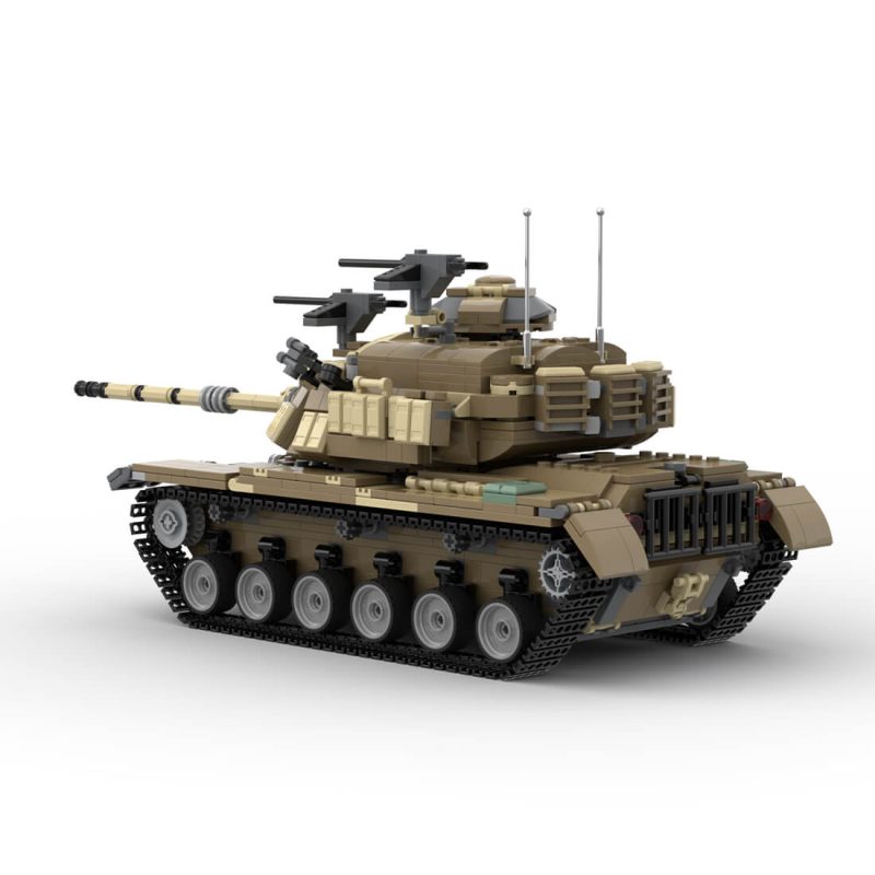 1/30 Scale Tank Military Building Blocks Set (828PCS-1611PCS) by etphhm