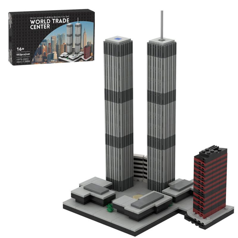 12000 World Trade Center (1973-2001) Micro Model Building Blocks