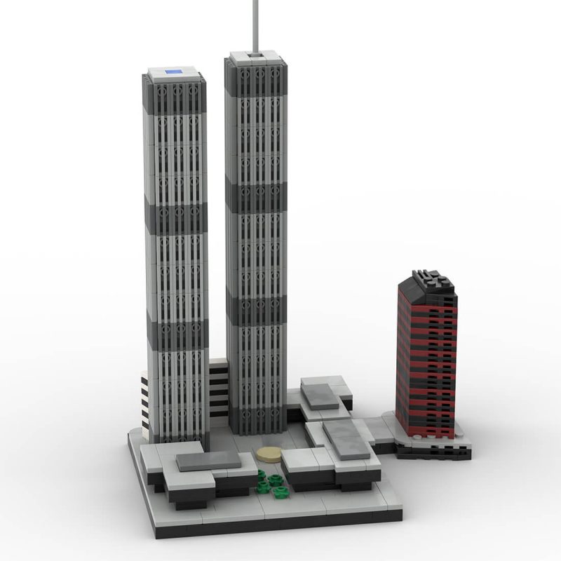 12000 World Trade Center (1973-2001) Micro Model Building Blocks