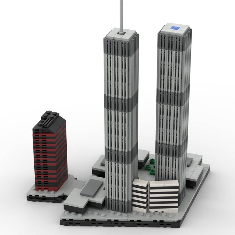12000 World Trade Center (1973-2001) Micro Model Building Blocks