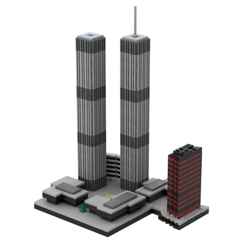 12000 World Trade Center (1973-2001) Micro Model Building Blocks