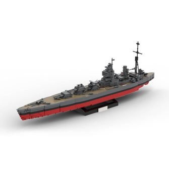 1/300 Scale Rodney Battleship of World War II British Military MOC Set (2341PCS)