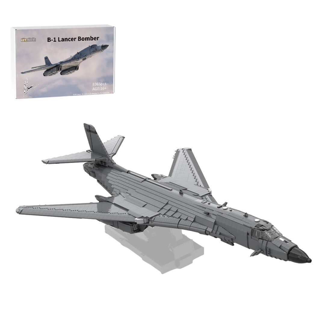 135 Scale B-1 Lancer Bomber Military Building Blocks (6718PCS)by TranGiaPhat