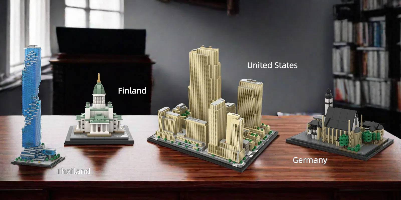 Build & Collect MOC Landmarks Famous Architecture1