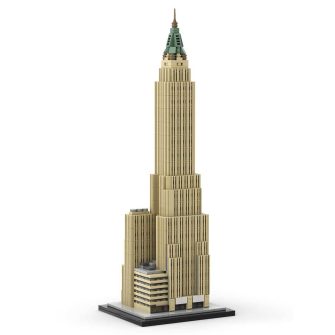 MOC-130597 New York Empire State Building 1800 Scale Building Blocks Set (923PCS)by SPBrix