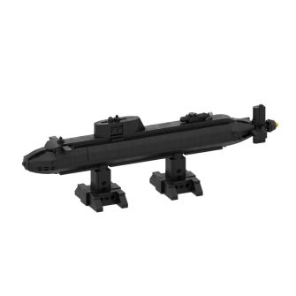 MOC-164446 1300 ASTUTE Class Nuclear Submarine Building Blocks Set (385 PCS)by DarthDesigner