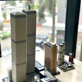 MOC-177998 World Trade Center Complex 1800 Scale Building Blocks(7121PCS)by SPBrix