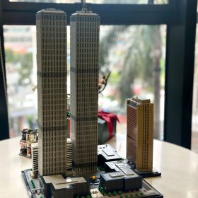 MOC-177998 World Trade Center Complex 1800 Scale Building Blocks(7121PCS)by SPBrix