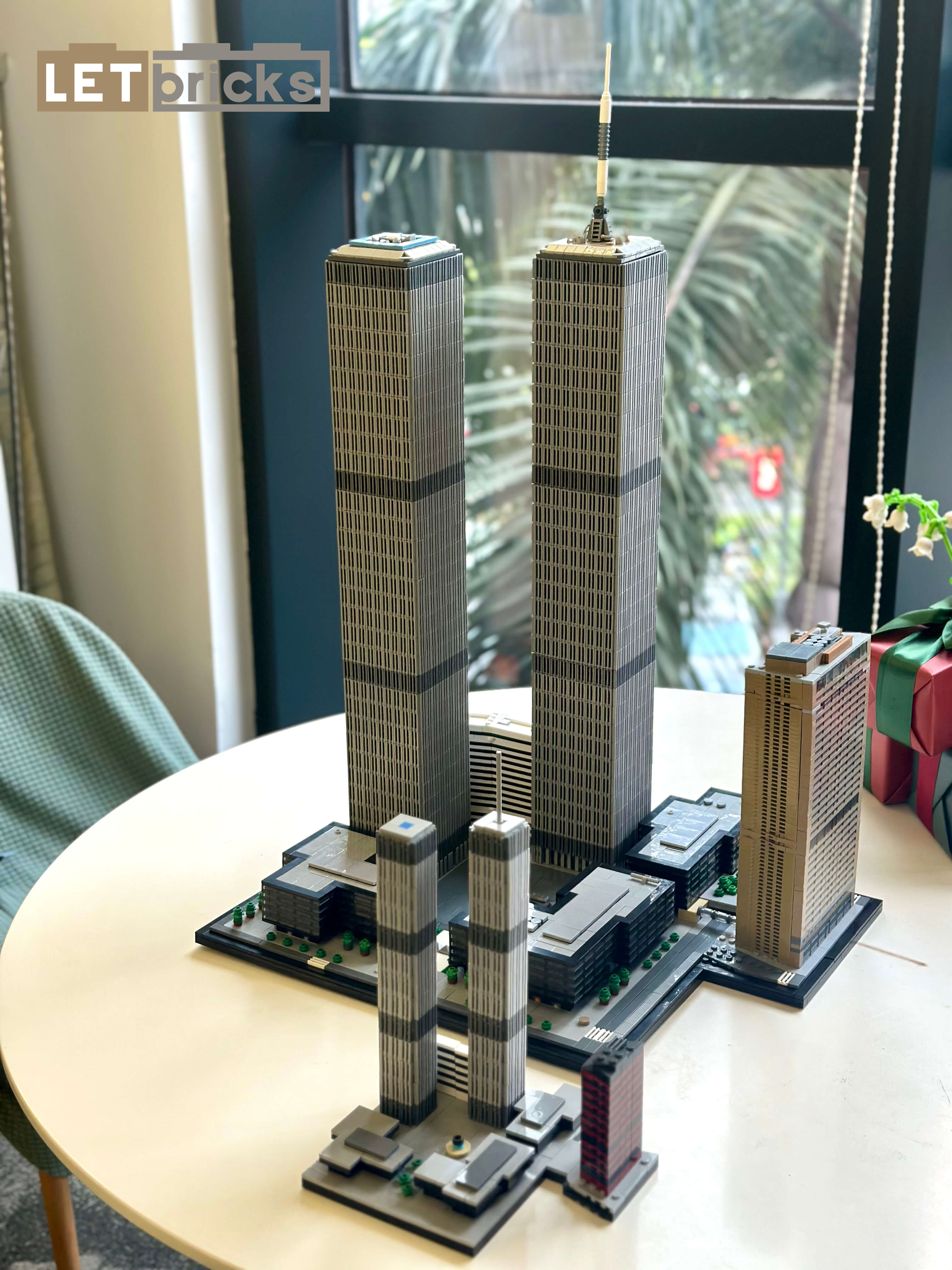 MOC-177998 World Trade Center Complex 1800 Scale Building Blocks(7121PCS)by SPBrix
