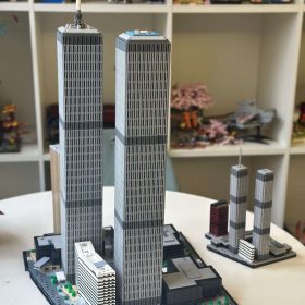 MOC-177998 World Trade Center Complex 1800 Scale Building Blocks(7121PCS)by SPBrix