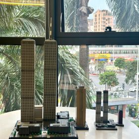 MOC-177998 World Trade Center Complex 1800 Scale Building Blocks(7121PCS)by SPBrix