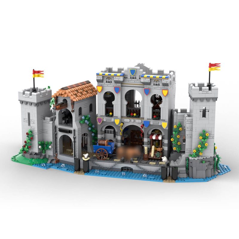 MOC-180113 Medieval Ocean Port Building Blocks Set (3564PCS)