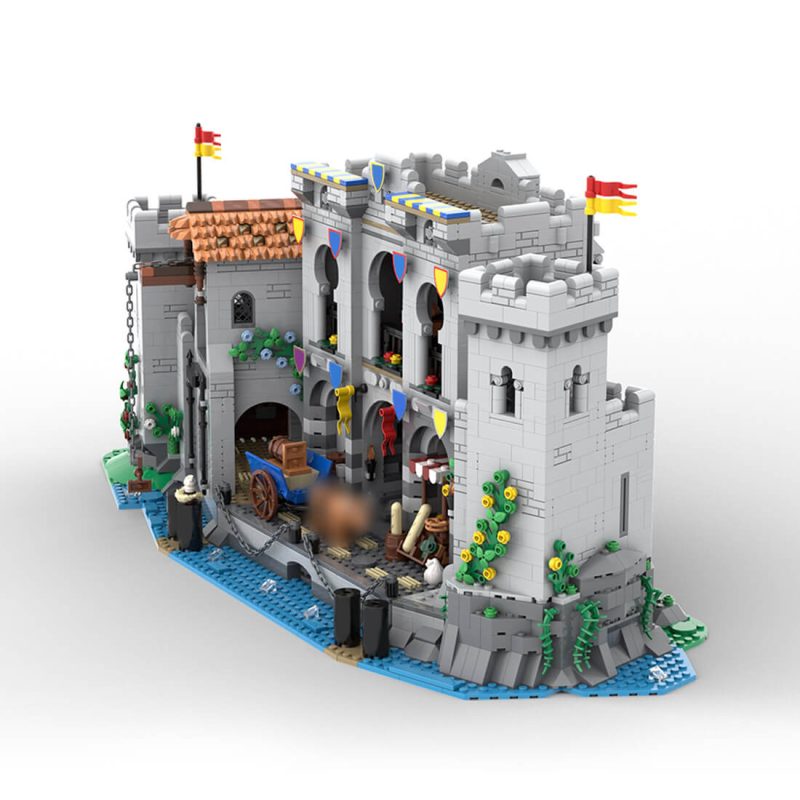 MOC-180113 Medieval Ocean Port Building Blocks Set (3564PCS)