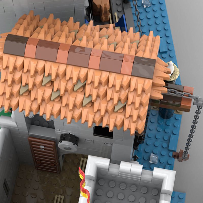 MOC-180113 Medieval Ocean Port Building Blocks Set (3564PCS)