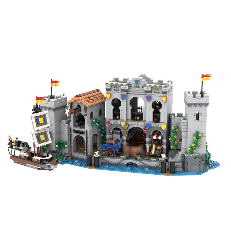 MOC-180113 Medieval Ocean Port Building Blocks Set (3564PCS)