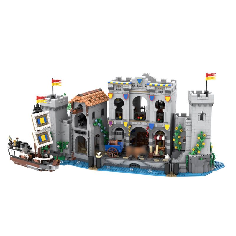 MOC-180113 Medieval Ocean Port Building Blocks Set (3564PCS)