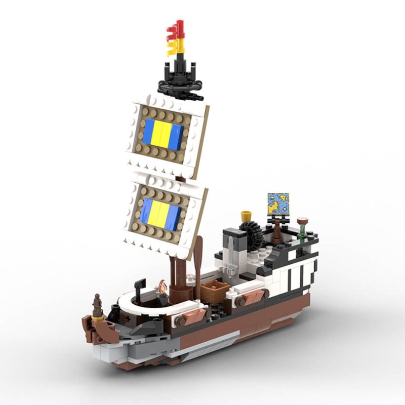 MOC-180113 Medieval Ocean Port Building Blocks Set (3564PCS)