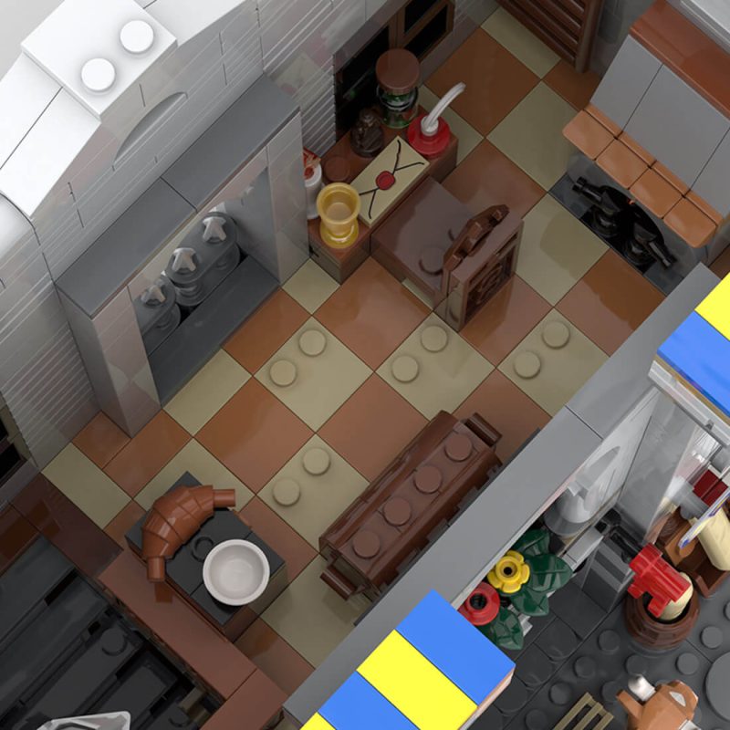 MOC-180113 Medieval Ocean Port Building Blocks Set (3564PCS)