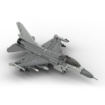 MOC-187679 135 Scale F-16 Fighting Falcon American Active Fighter Building Blocks (v21065PCS)