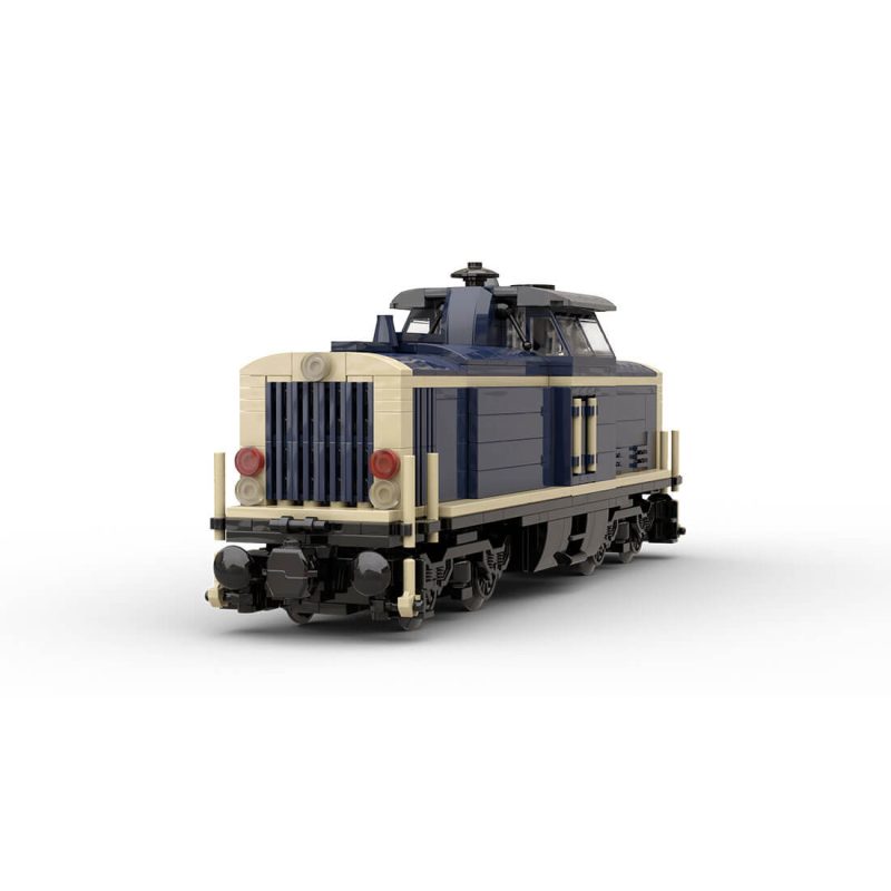 MOC-191639 German Freight Train Assembly Toy Building Blocks Set (635PCS)