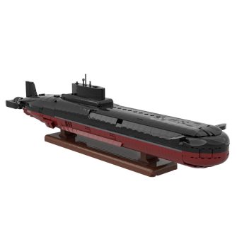 MOC-193085 1260 Scale Typhoon Class Submarine Building Blocks Set (2886PCS)by MrJBuilds