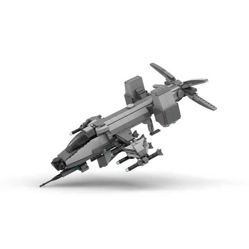 MOC-207766 Close Support Helicopter Gunship Building Blocks Set (731PCS)
