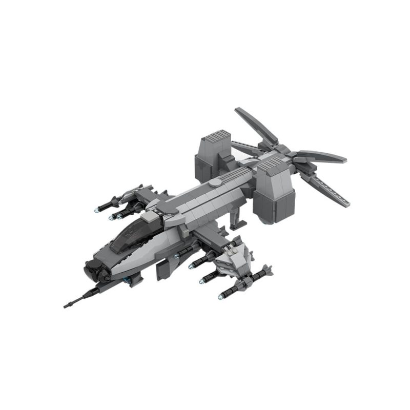 MOC-207766 Close Support Helicopter Gunship Building Blocks Set (731PCS)