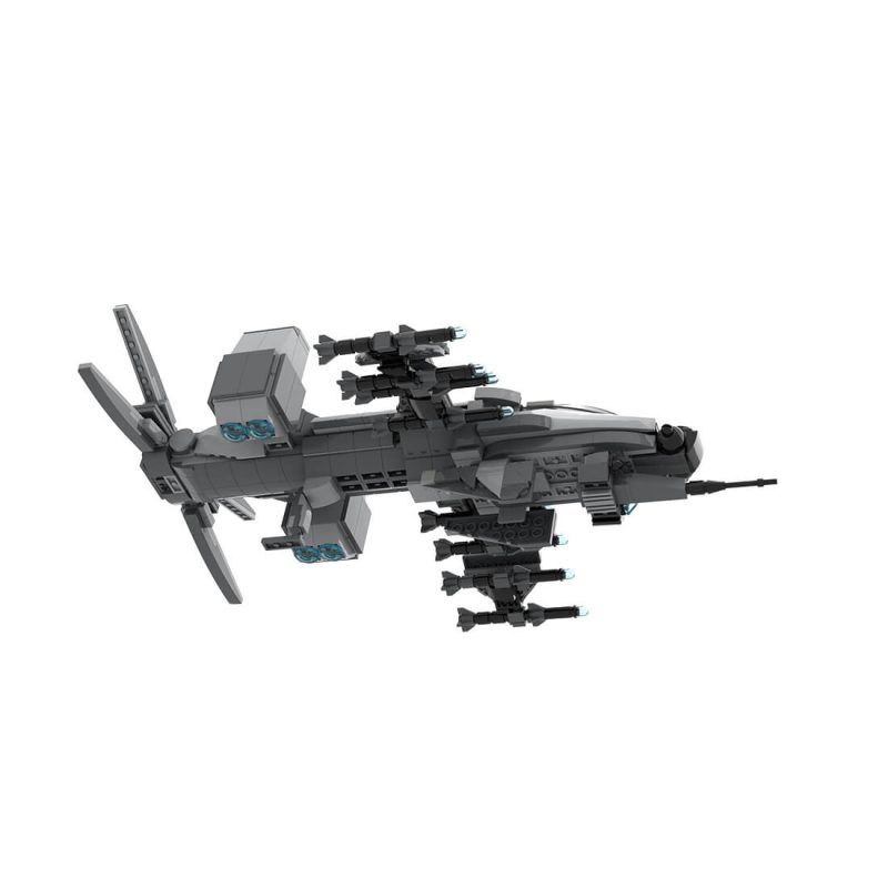MOC-207766 Close Support Helicopter Gunship Building Blocks Set (731PCS)