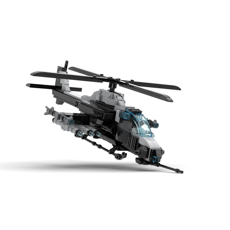 MOC-217189 Helicopter AH-1 Colibri Building Blocks Set (431PCS)