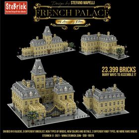 letbricks-MOC-70573 French Palace 10th Anniversary Edition