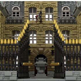 letbricks-MOC-70573 French Palace 10th Anniversary Edition