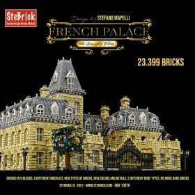 letbricks-MOC-70573 French Palace 10th Anniversary Edition