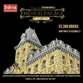 letbricks-MOC-70573 French Palace 10th Anniversary Edition