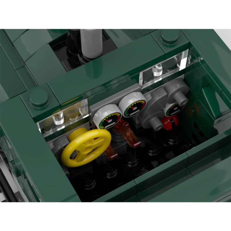 MOC-91327 British GWR-5700 Locomotive Assembly Toy Building Blocks Set (418PCS)