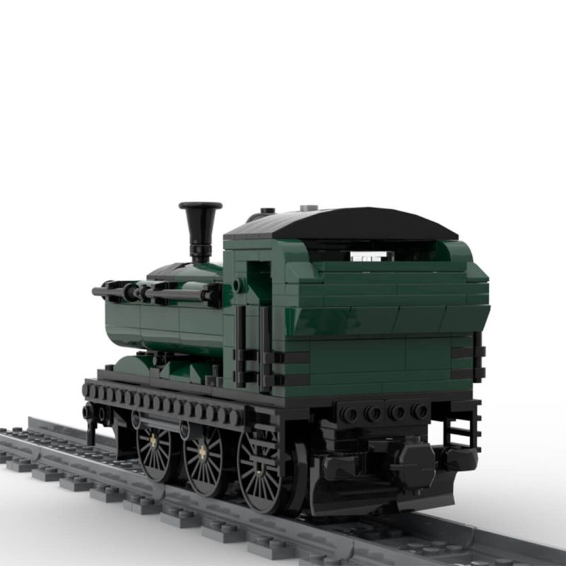 MOC-91327 British GWR-5700 Locomotive Assembly Toy Building Blocks Set (418PCS)