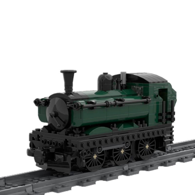 MOC-91327 British GWR-5700 Locomotive Assembly Toy Building Blocks Set (418PCS)
