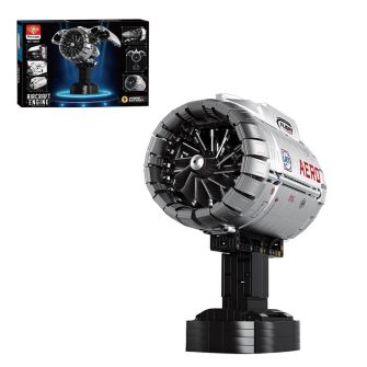 Mocsage Turbo Aircraft Engine Building Blocks Set (1813PCS)by Levihathan