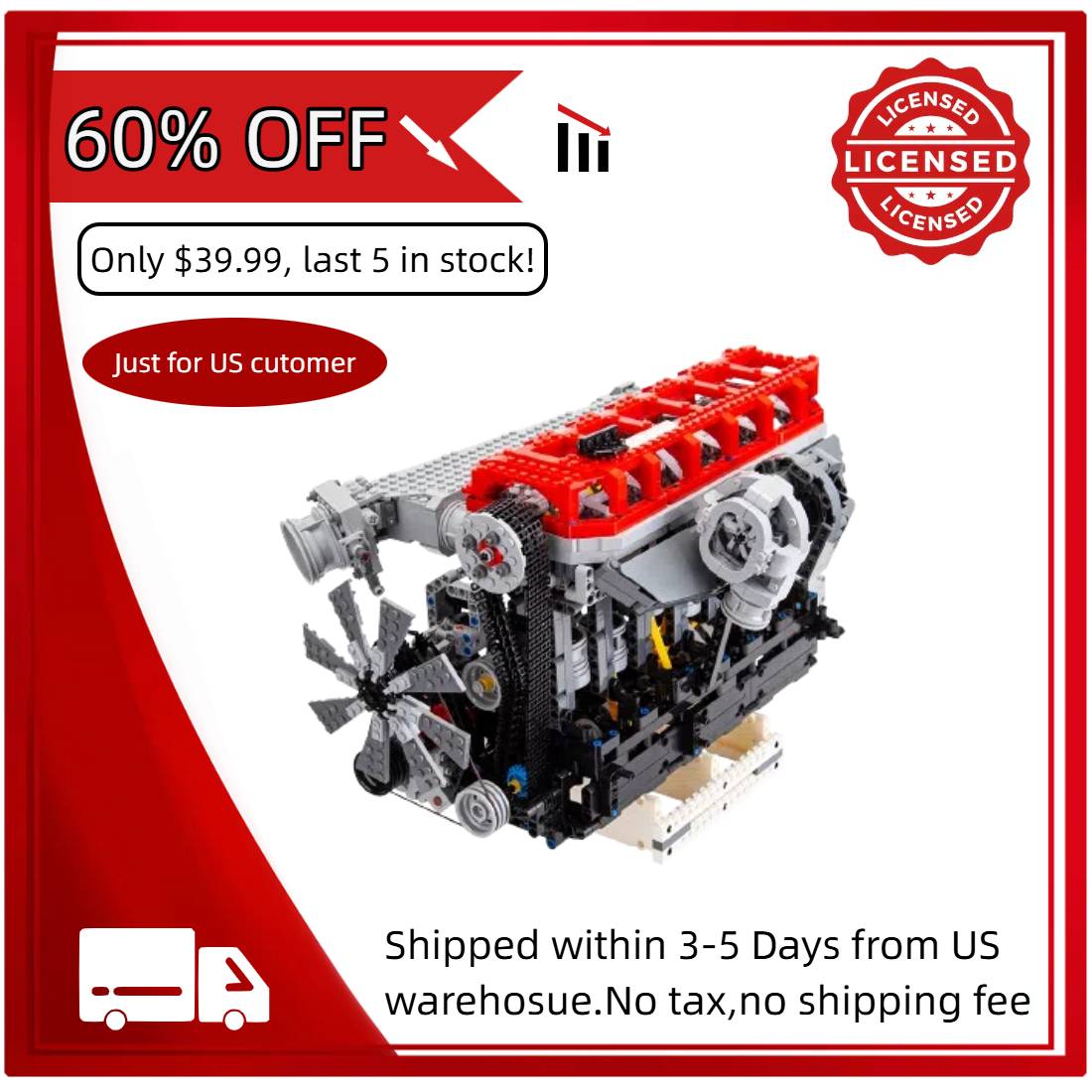 MA-61895 RB-30-L6-3.0L SOHC Inline Six-cylinder Four-stroke Gasoline Engine Model(1985PCS)by Ronald Tewes