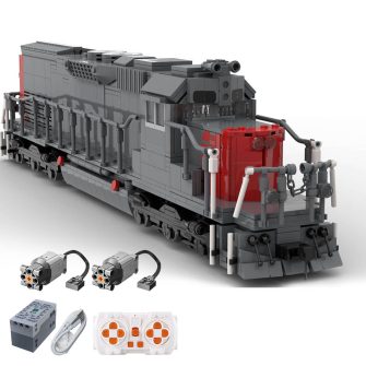 moc-112383-southern-pacific-sd40t-21918pcs-dynamic-version